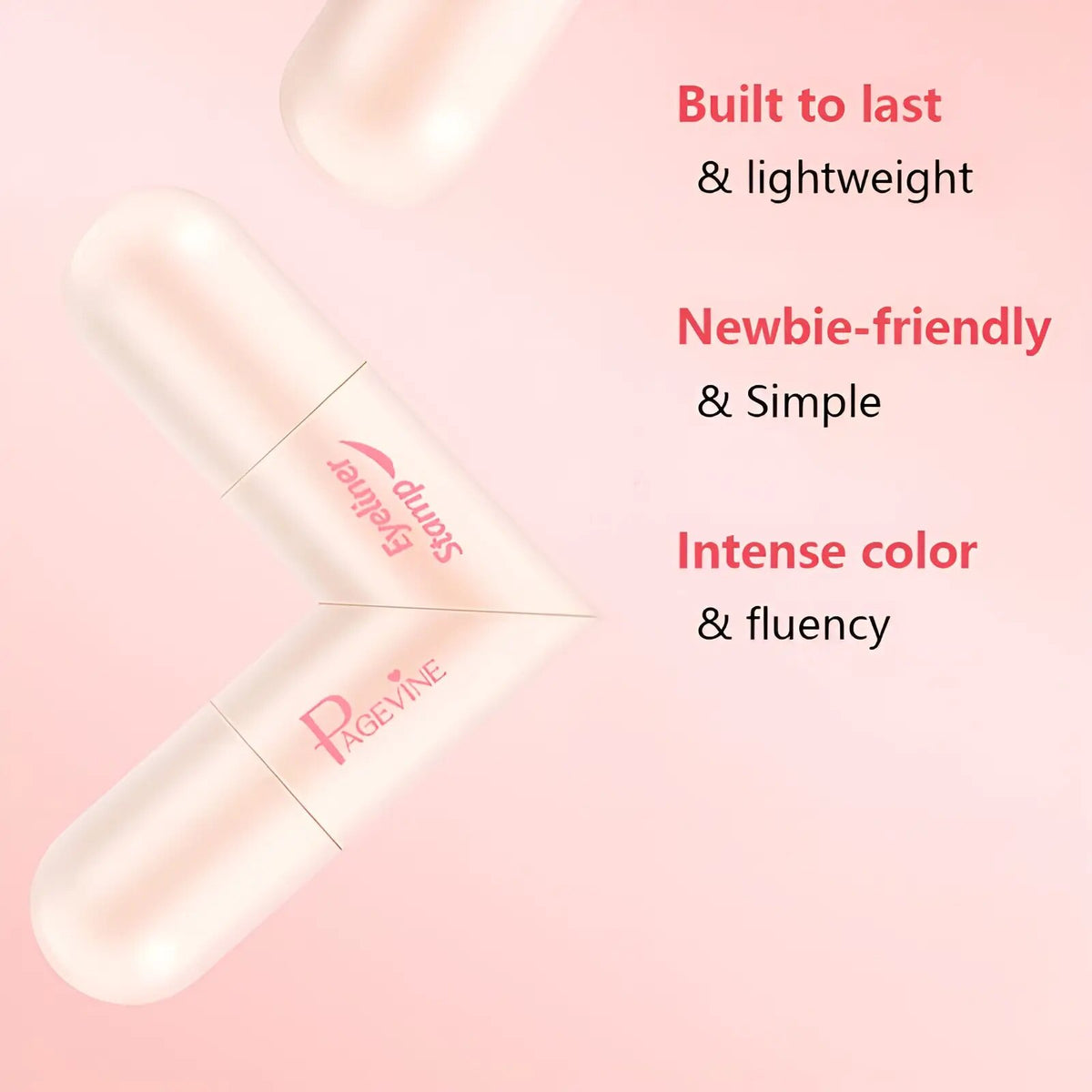 Dual-Head Rotating Winged Eyeliner Stamp Pen