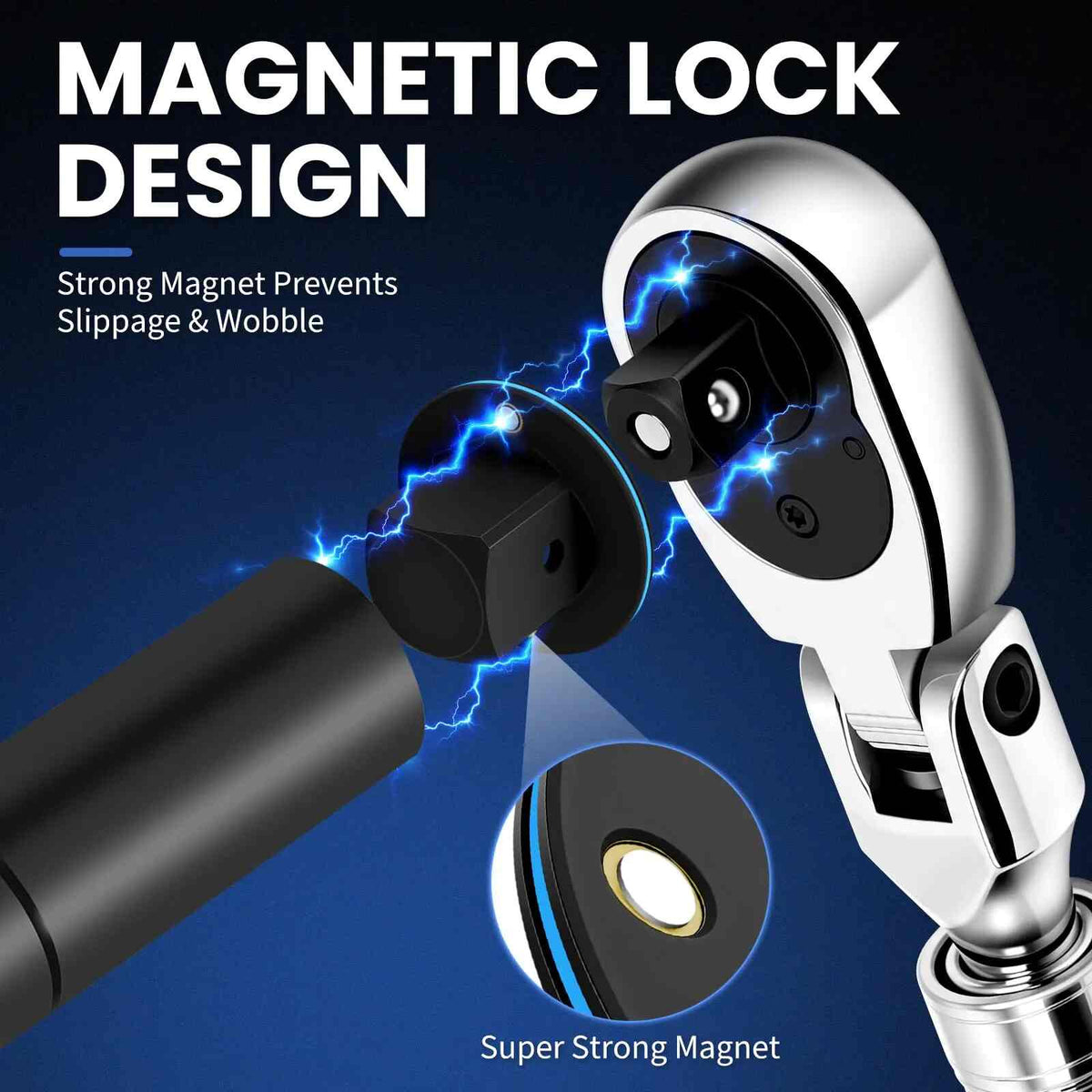 Low-Profile Impact Socket Adapter Set