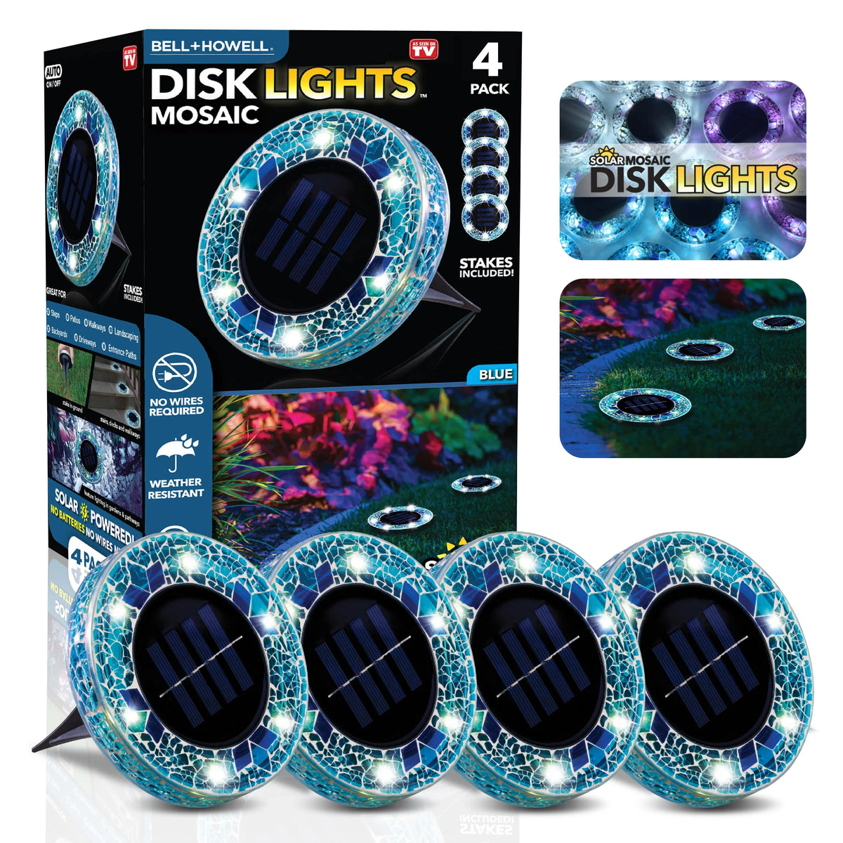 Transform Your Garden with Premium Mosaic Solar Lights