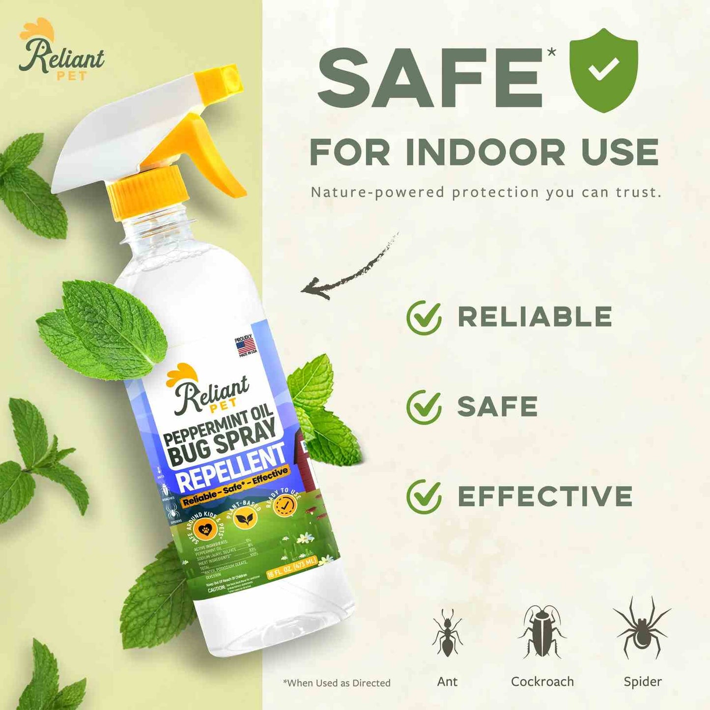 Keep Pests Out Naturally: Safe Peppermint Oil Bug Spray for Your Home