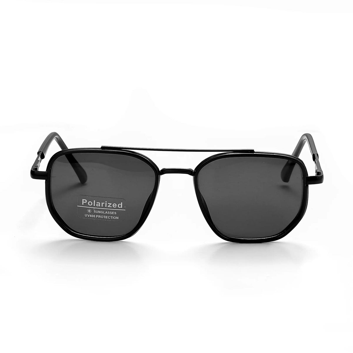 Geometric Double-Beam Trendy Sunglasses