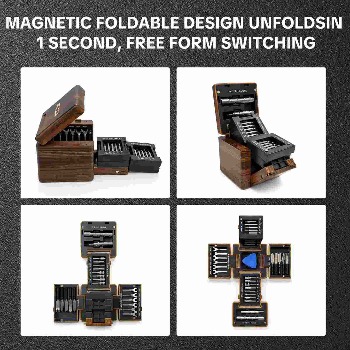 55-in-1 Magnetic Precision Screwdriver Set