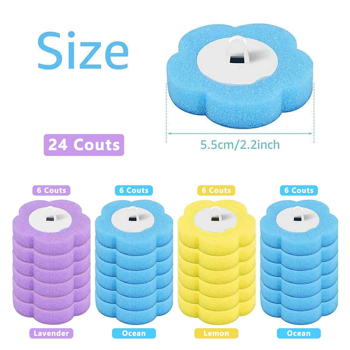 Disposable Toilet Brush Cleaning System