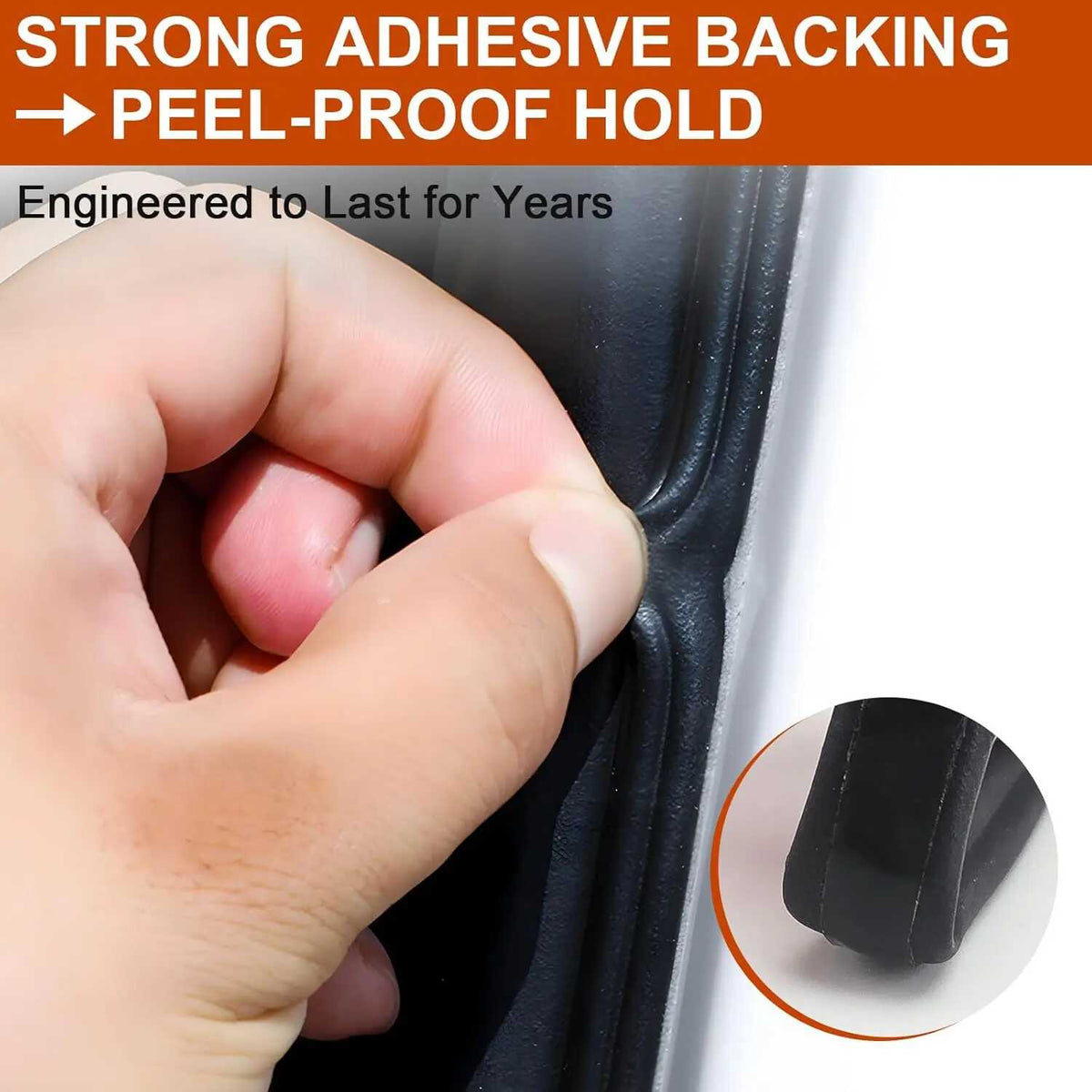 Self-Adhesive Soundproof Car Door Seal Strip
