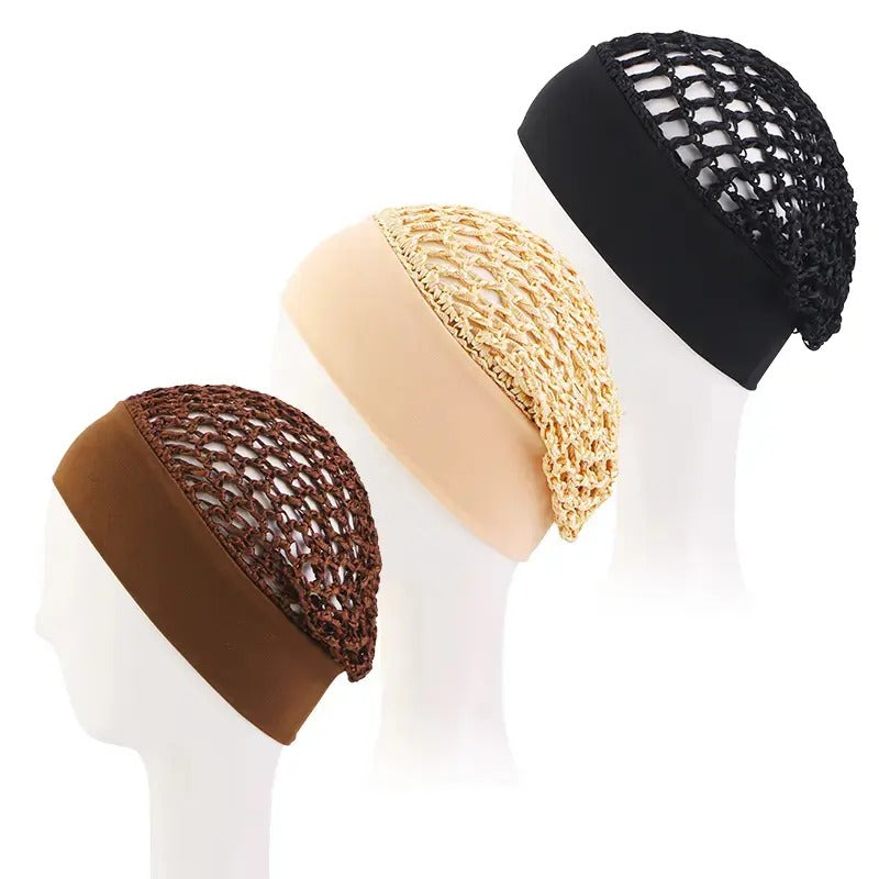 Wide-Edge Stretch Sleep Bonnet