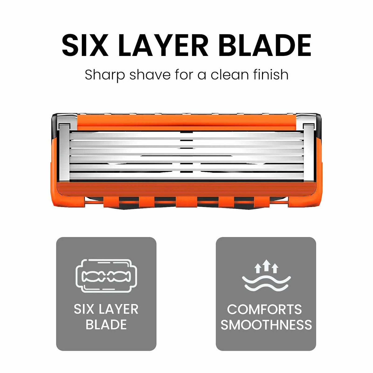 24-Piece Men's Razor Blade Set with Free Handle