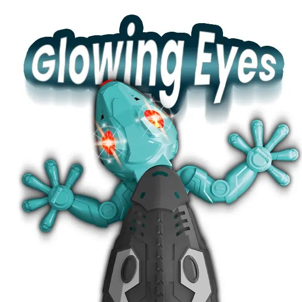 RC Wall-Crawling Glowing Gecko Toy