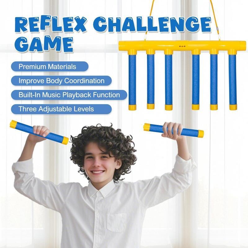 Reflective Drop Stick Reaction Game