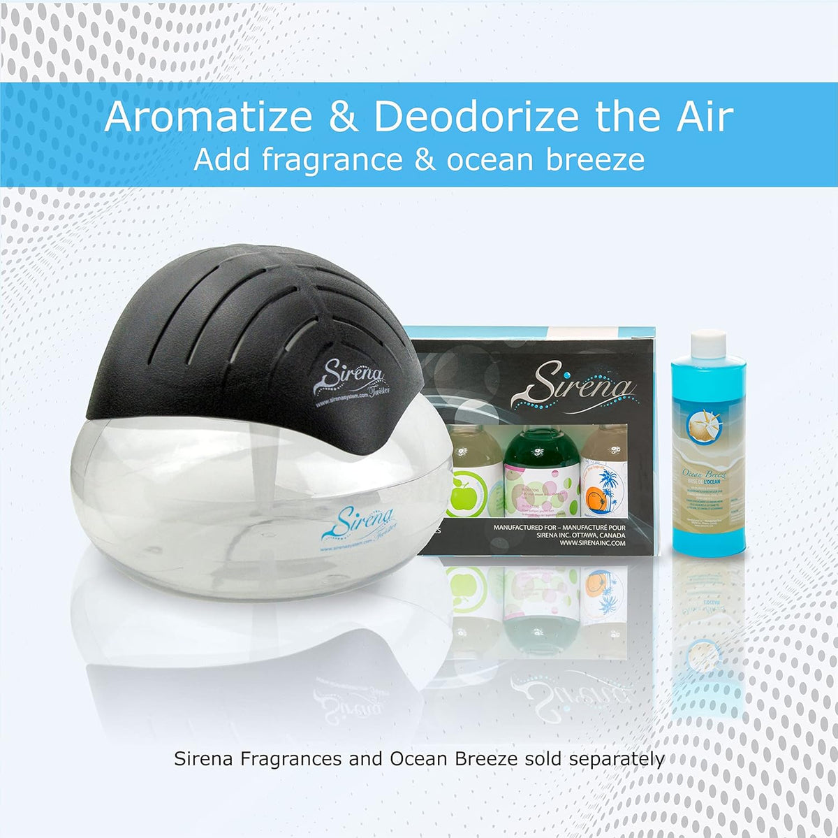 Black The Original Air Purifier Water Filter Air Cleaner For Home Essential Oil Aromatizer