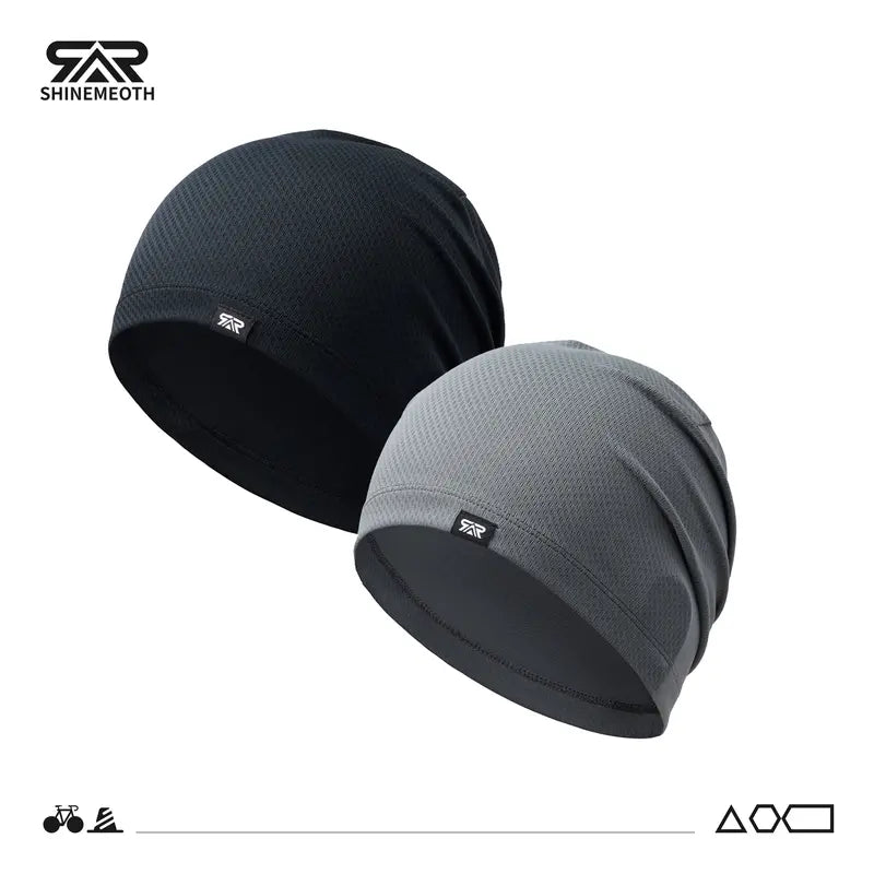 Two and Three Piece Skull Cap Packs — Black+Gray