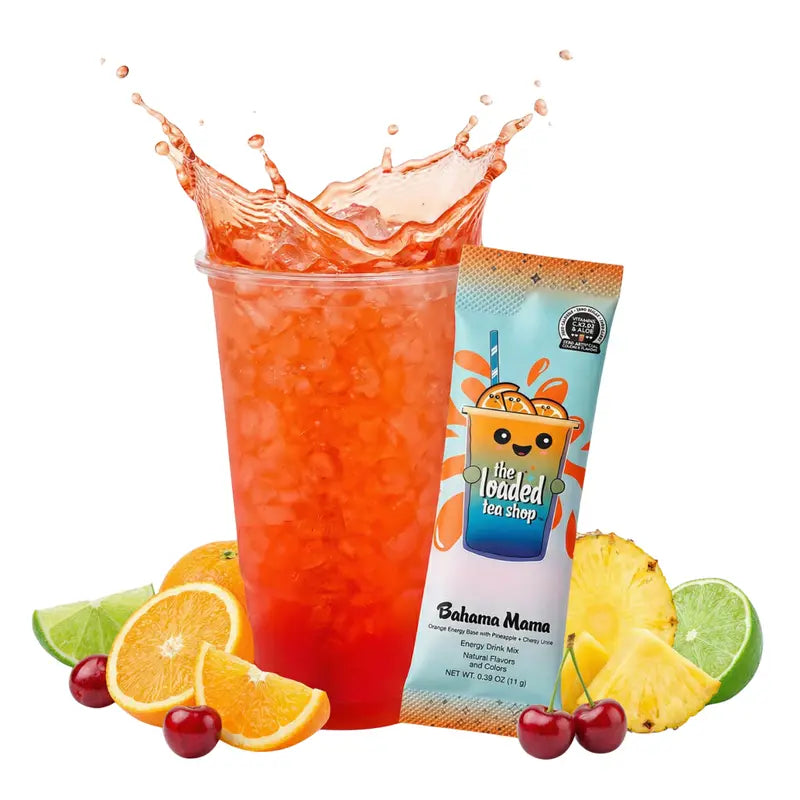 Loaded Tea Drink Mix — Choose Your Flavor & Caffeine Option - Bahama Mama original variant photo