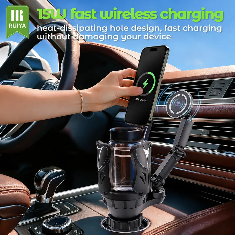 RUIYA Cup Holder and Device Mount — Choose Your Version