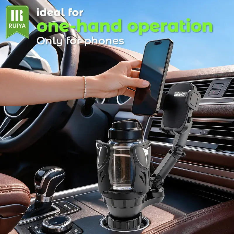 RUIYA Cup Holder and Device Mount — Choose Your Version — 1 pc for cup and phone