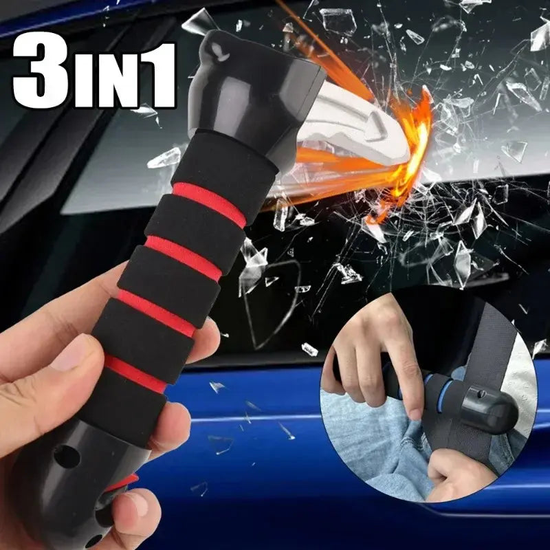Hugexpen Car Door Assist Handle with Escape Tools