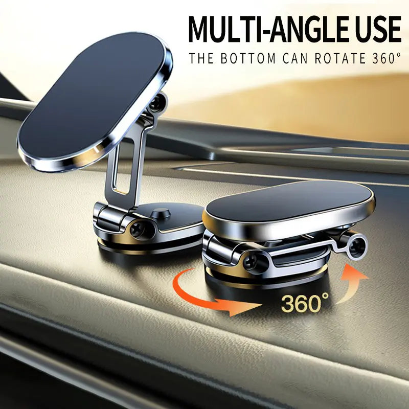 Foldable Magnetic Dashboard Phone Mount - original product photo 1
