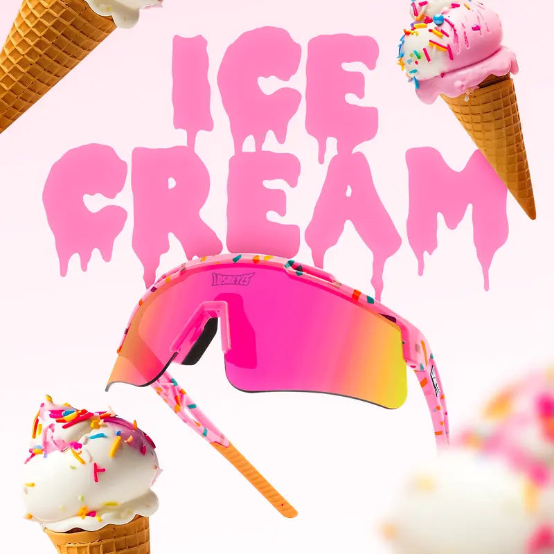 LosReyes Kids Sport Sunglasses — CREAM PINK