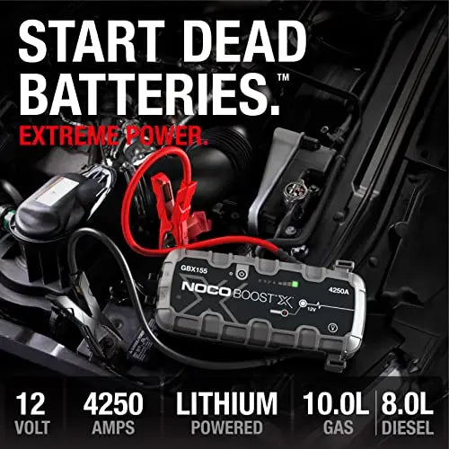 NOCO Boost X GBX155 4250A Jump Starter and USB-C Power Bank