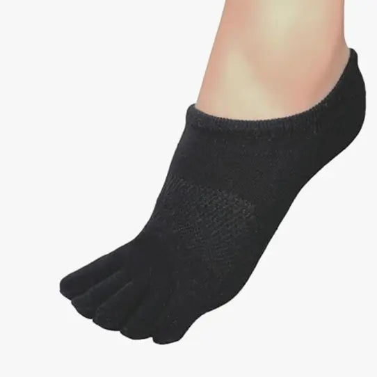 Cotton Five-Toe Socks — Three Pairs - source design and use details
