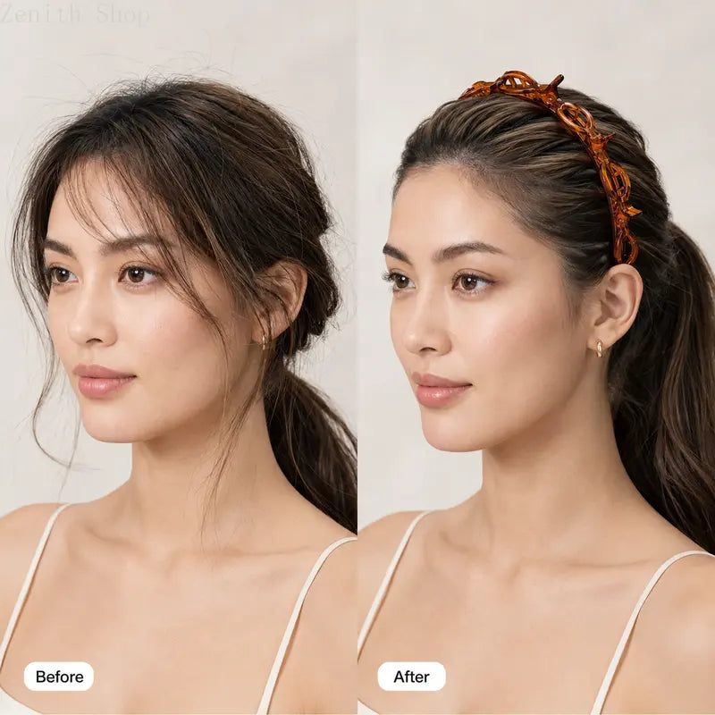 Clip Headbands — Four-Piece Set - source design and use details