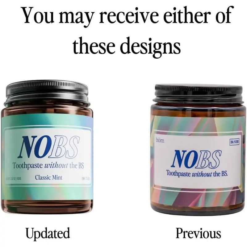 Mint Toothpaste Tablets — Two Matching Packs - original product photo 3