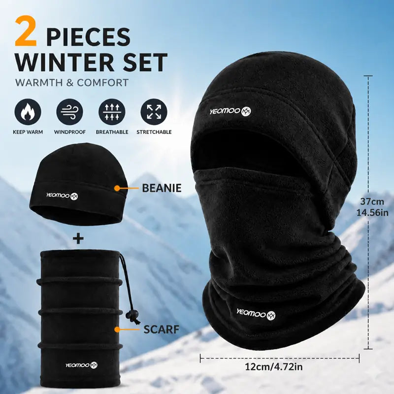 Yeomoo Winter Cap and Neck Cover Kits — 2