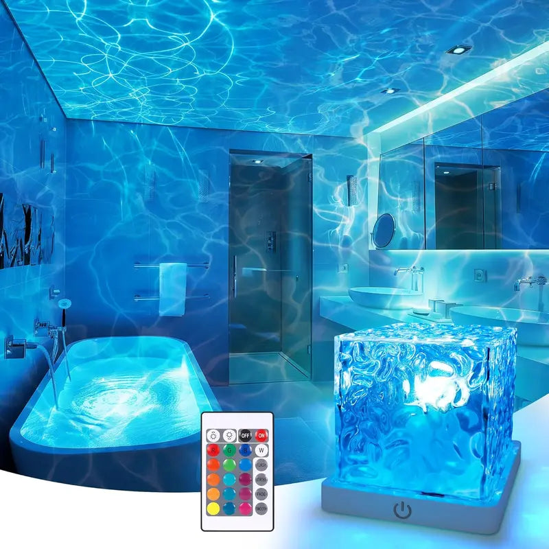 Rechargeable Ocean Wave Mood Light with Remote - original product photo 1