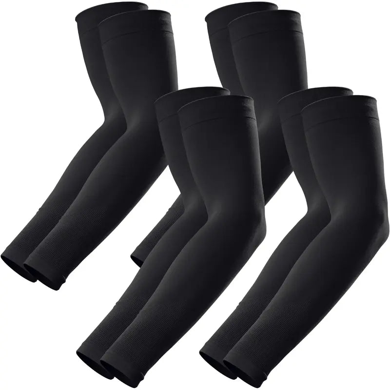 GOUNOD Long Arm Sleeve Packs — 4 Pair-Black