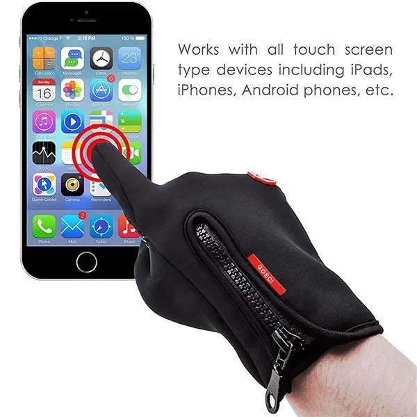 GOECI Touchscreen Thermal Winter Gloves - source design and use details