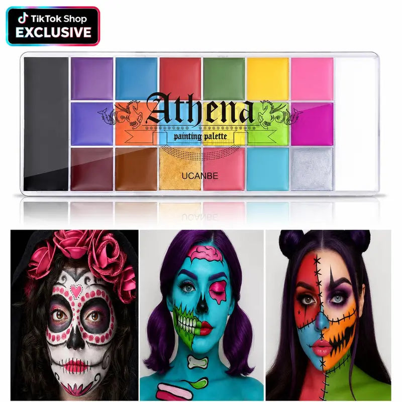 Cream Face & Body Paint Palette — Creative Color Options - original gallery 2
