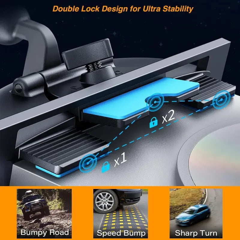 Adjustable CD-Slot Display Mounts — 2 Mounts