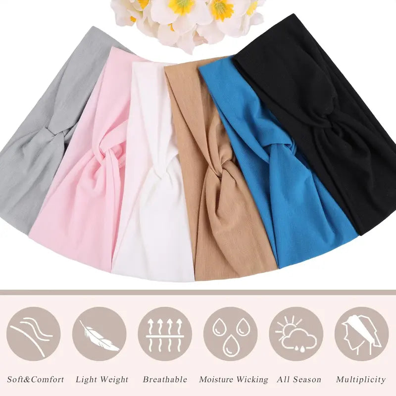 Ten Color Twist Front Headband Packs — 7