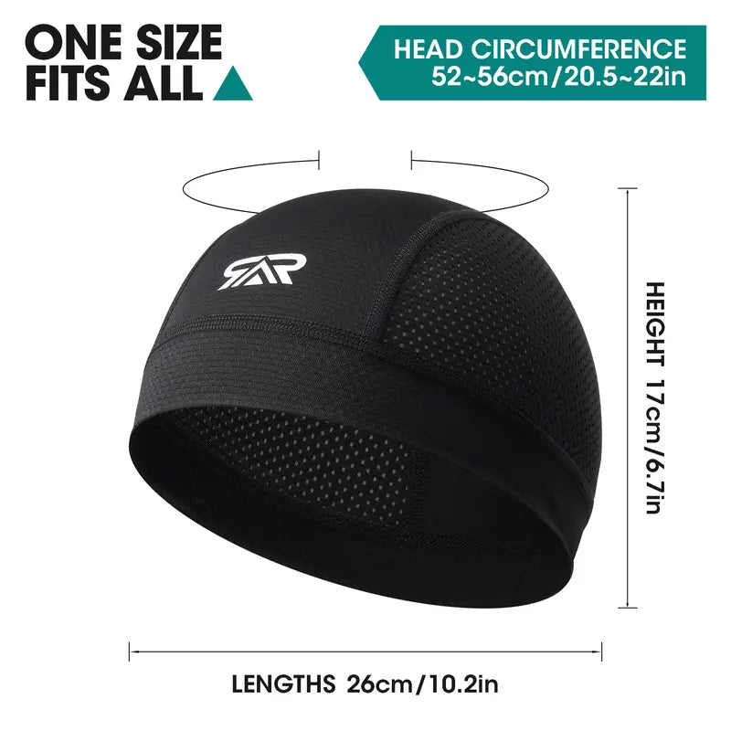 LongLong Mesh Skull Cap Packs — 8