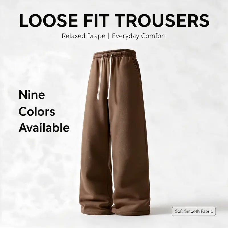 Soft Drawstring Sweatpants — 4-Pair Color Set - original main gallery photo