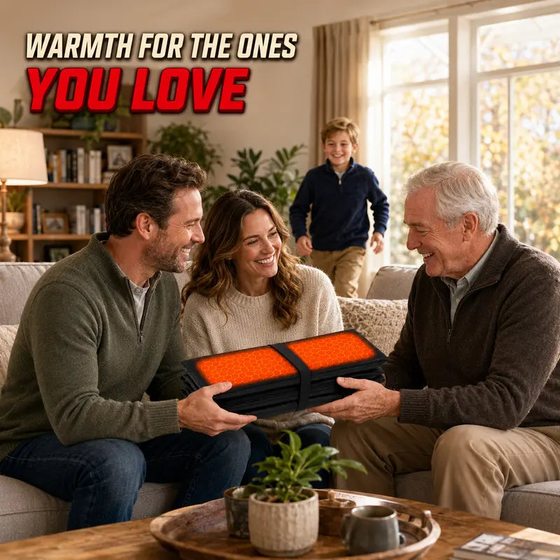 Portable Foldable Heated Seat Cushion - source design and use details