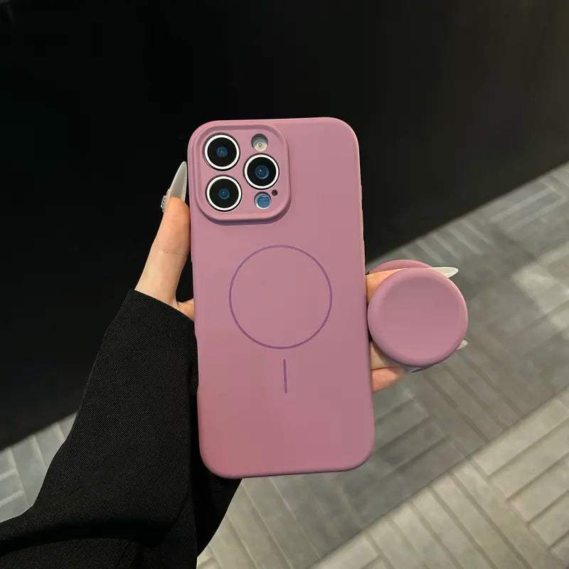 Silicone Phone Case with Magnetic Stand - original main gallery photo