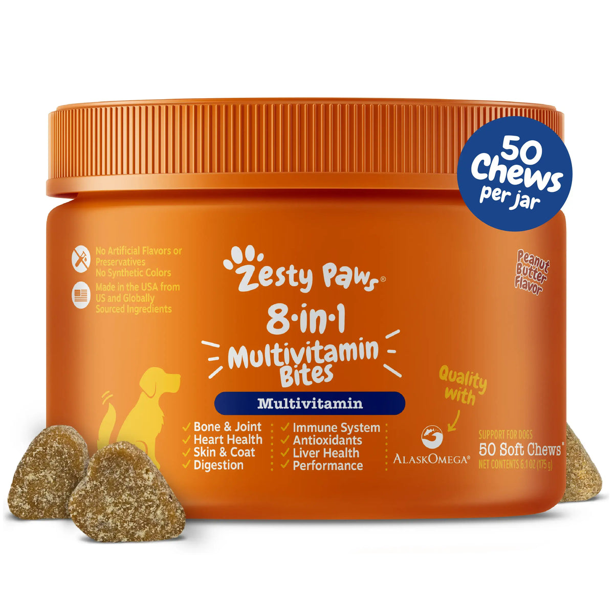 8-in-1 Daily Support Soft Chews for Total Canine Wellness