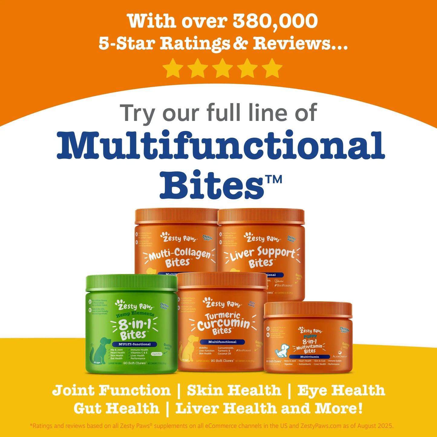 8-in-1 Daily Support Soft Chews for Total Canine Wellness