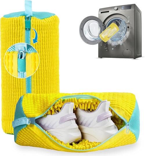 Wash Sneakers Safely in Machine Without Damage or Noise
