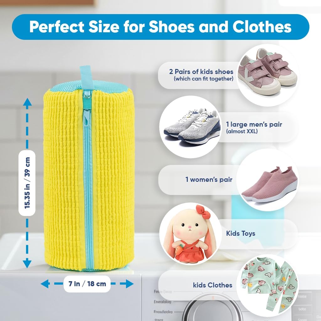 Wash Sneakers Safely in Machine Without Damage or Noise