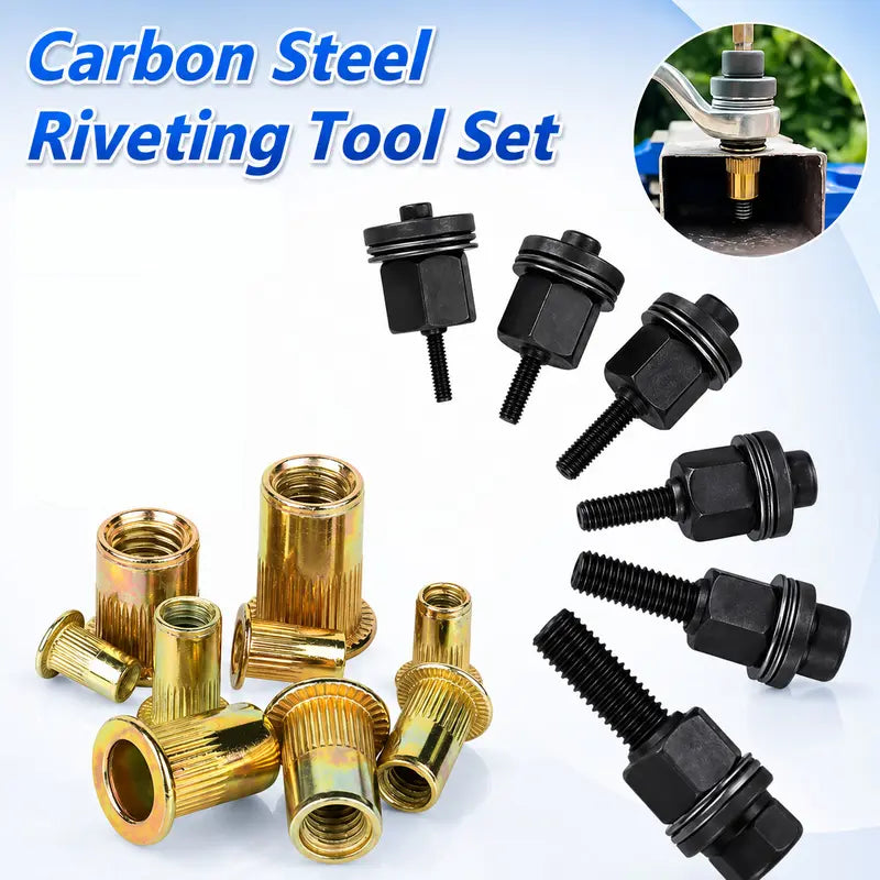 Instant Threading Heavy-Duty Rivet Nut Tool Kit M3-M8