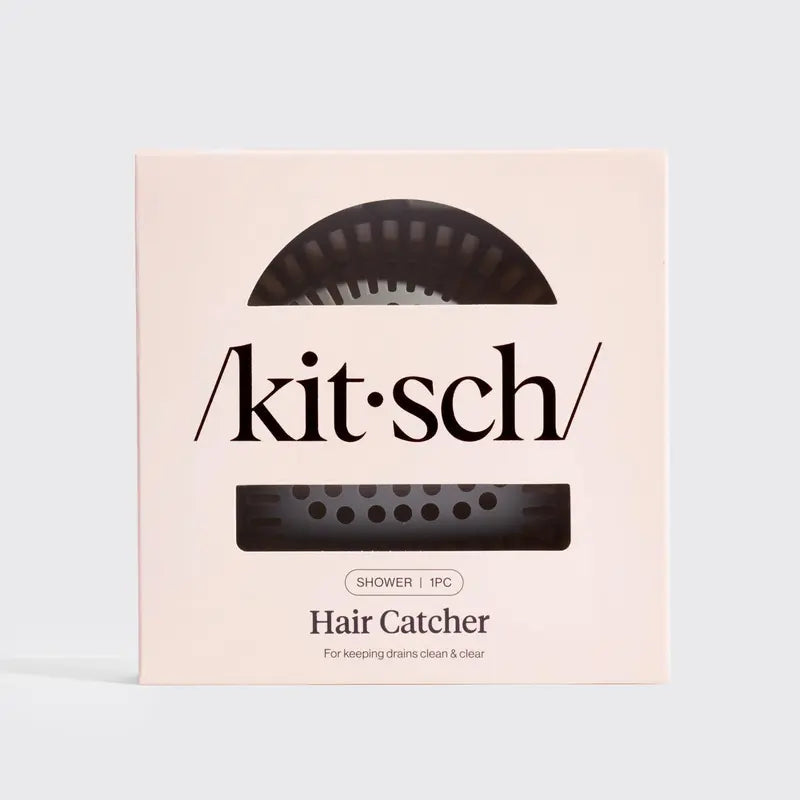 Universal Shower Drain Hair Catcher with Suction Cup Grip