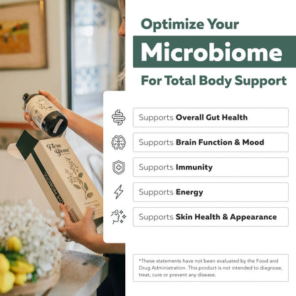 Rebalance Your Gut Microbiome with Live Postbiotics & Enzymes