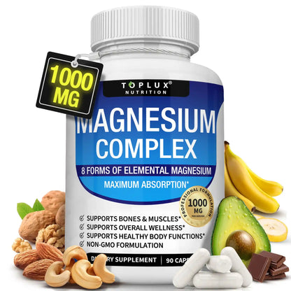 Advanced Magnesium Complex Supplement 1000mg