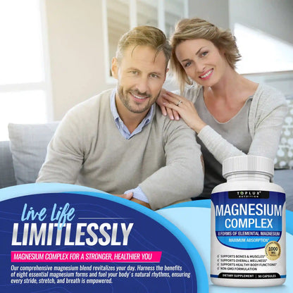 Advanced Magnesium Complex Supplement 1000mg