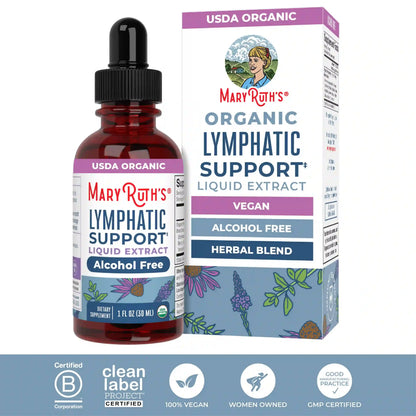 Revitalize Your Body: Organic Lymphatic Drainage Drops for Deep Immune & Fluid Support