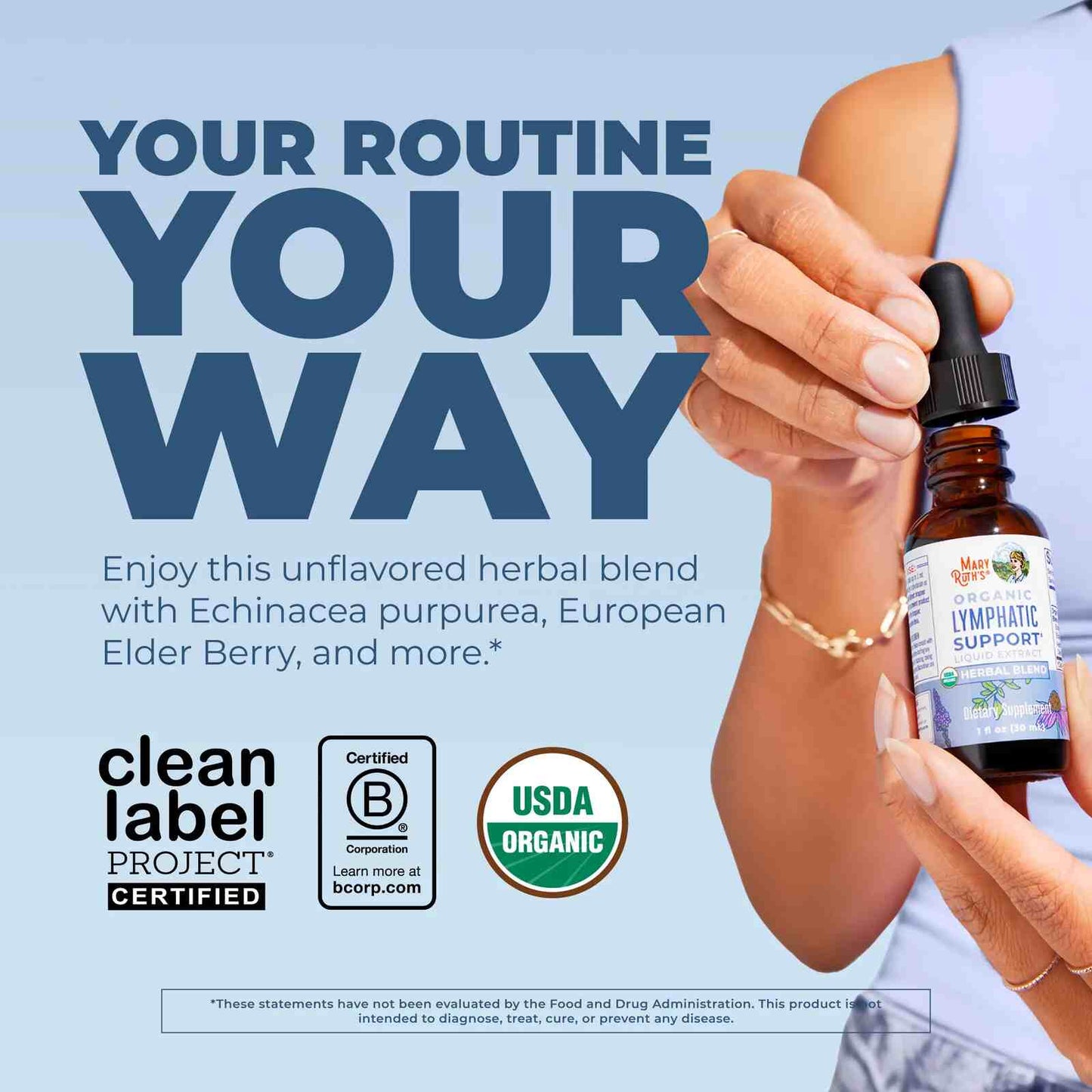 Revitalize From Within: USDA Organic Lymphatic Drainage Drops