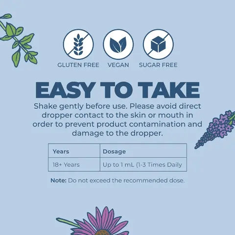 Revitalize From Within: USDA Organic Lymphatic Drainage Drops