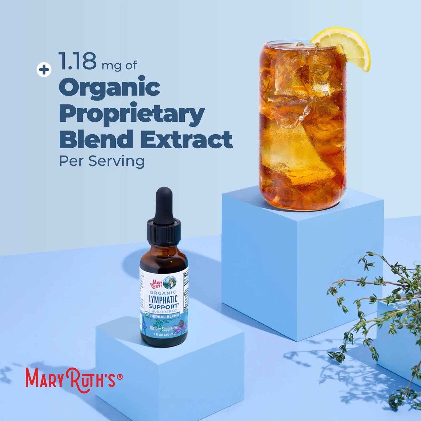Revitalize From Within: USDA Organic Lymphatic Drainage Drops