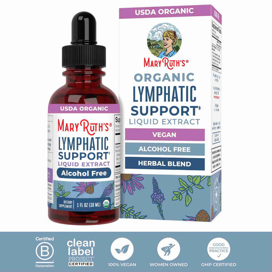 Revitalize From Within: USDA Organic Lymphatic Drainage Drops