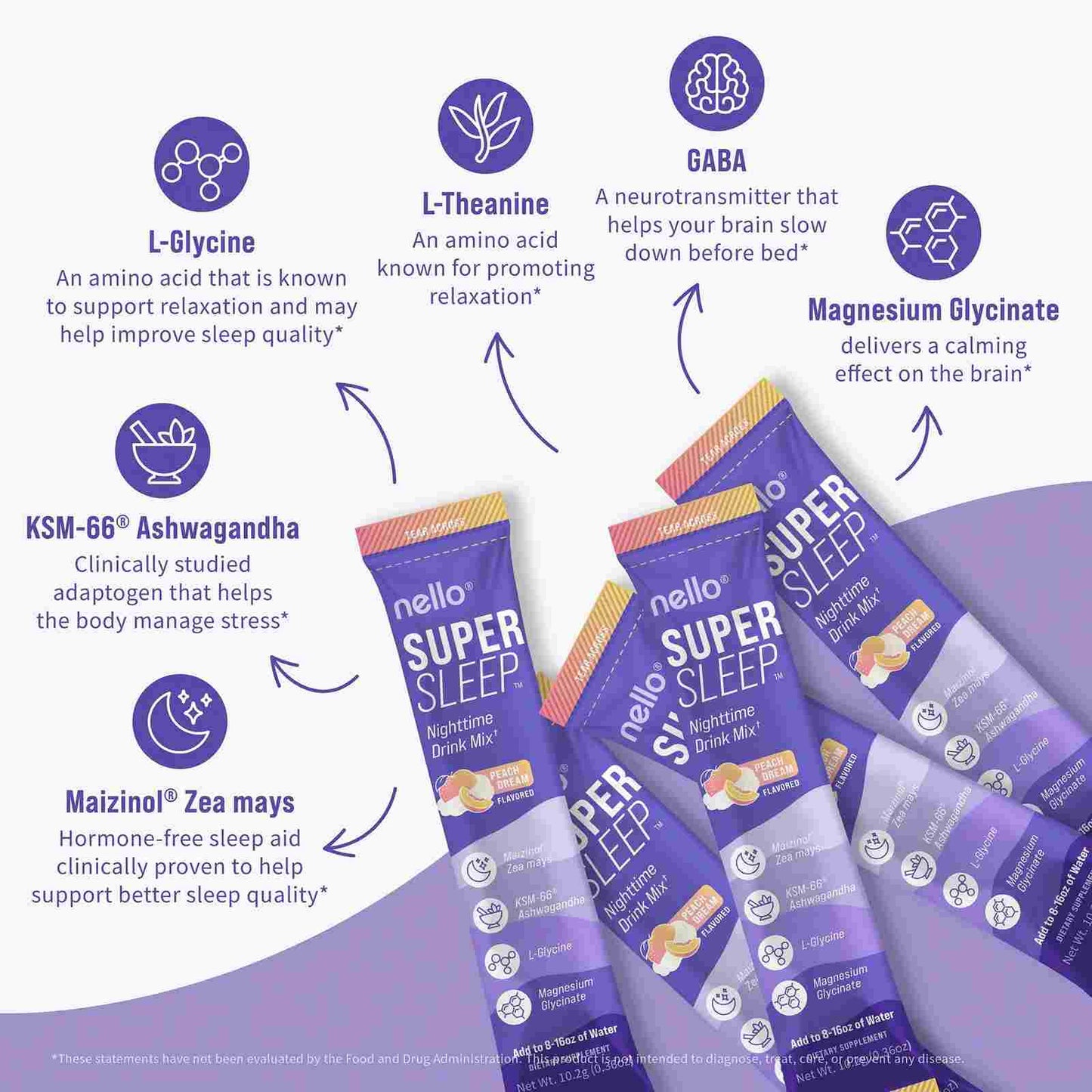 Fall Asleep Faster & Wake Up Rejuvenated — Nighttime Sleep Powder